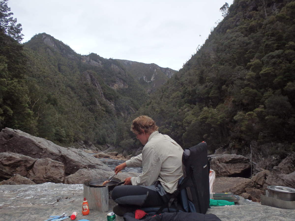 The chef - Water by Nature Tasmania - Franklin River Rafting