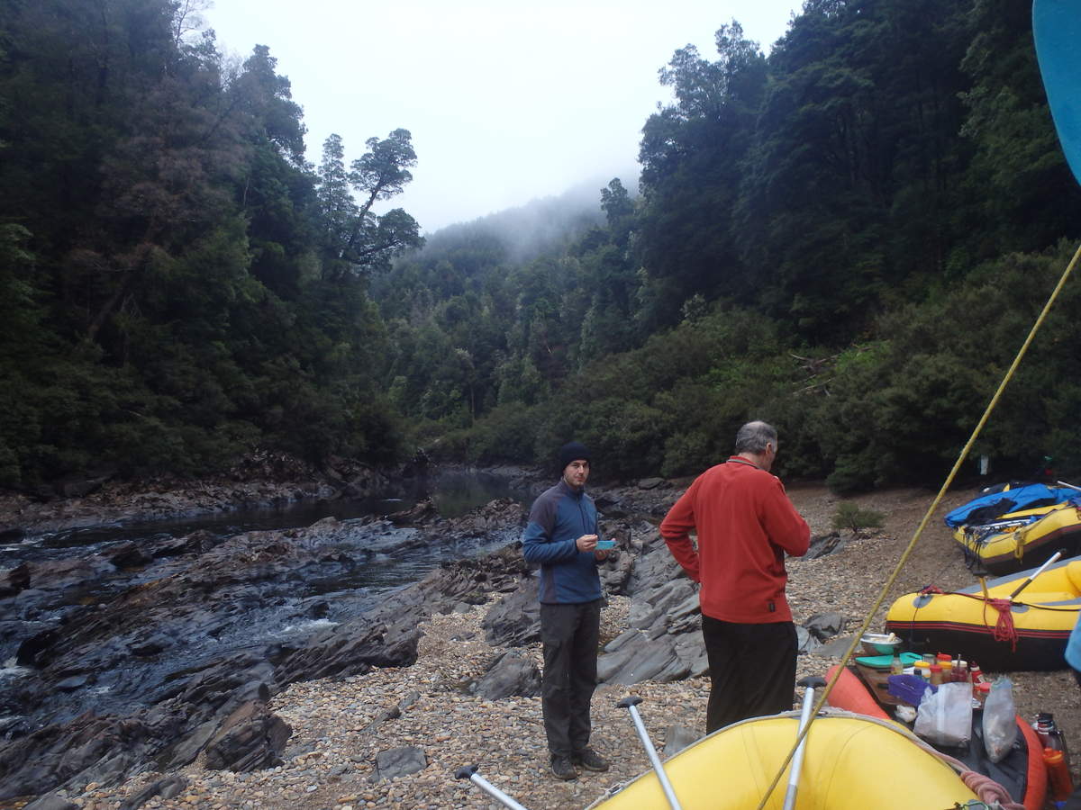 The Lower Beach - Water by Nature Tasmania - Franklin River Rafting