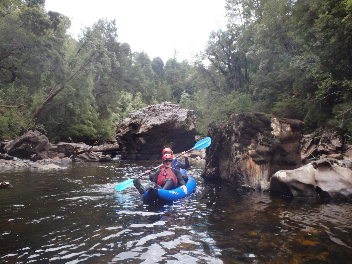 Water taxi on the Collingwood - Water by Nature Tasmania - Franklin River Rafting