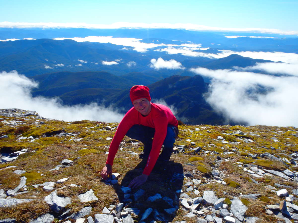 On top of the world - Frenchmans Cap summit