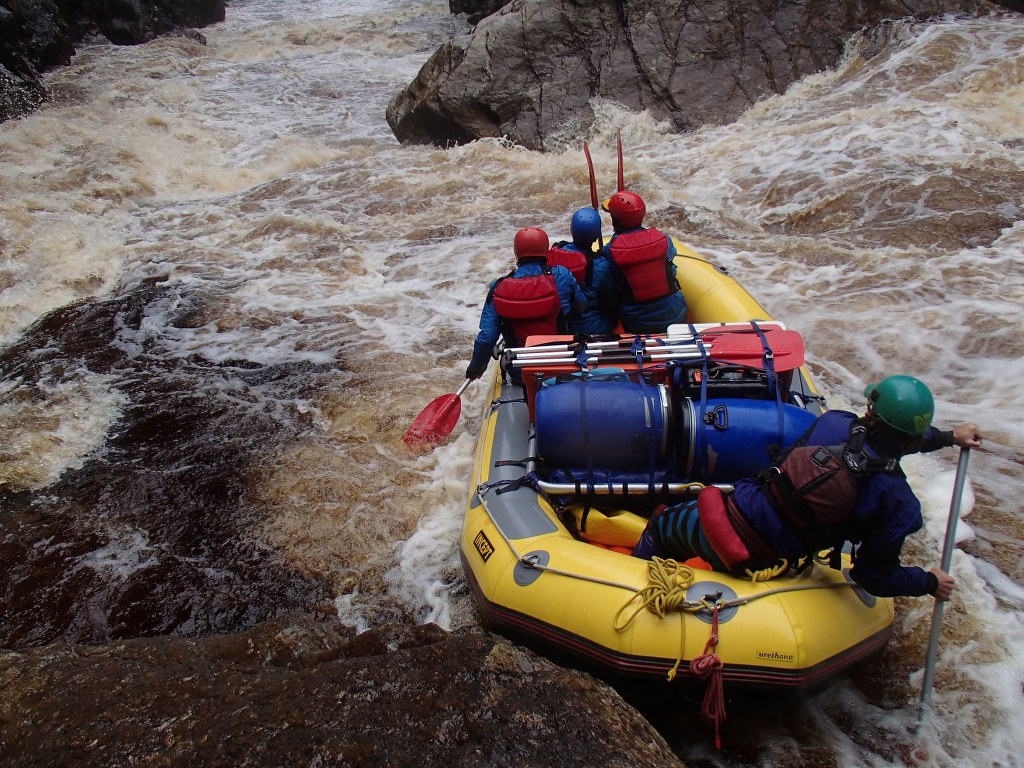 White Water Rafting 'Great Ravine' Water by Nature Tasmania, Franklin