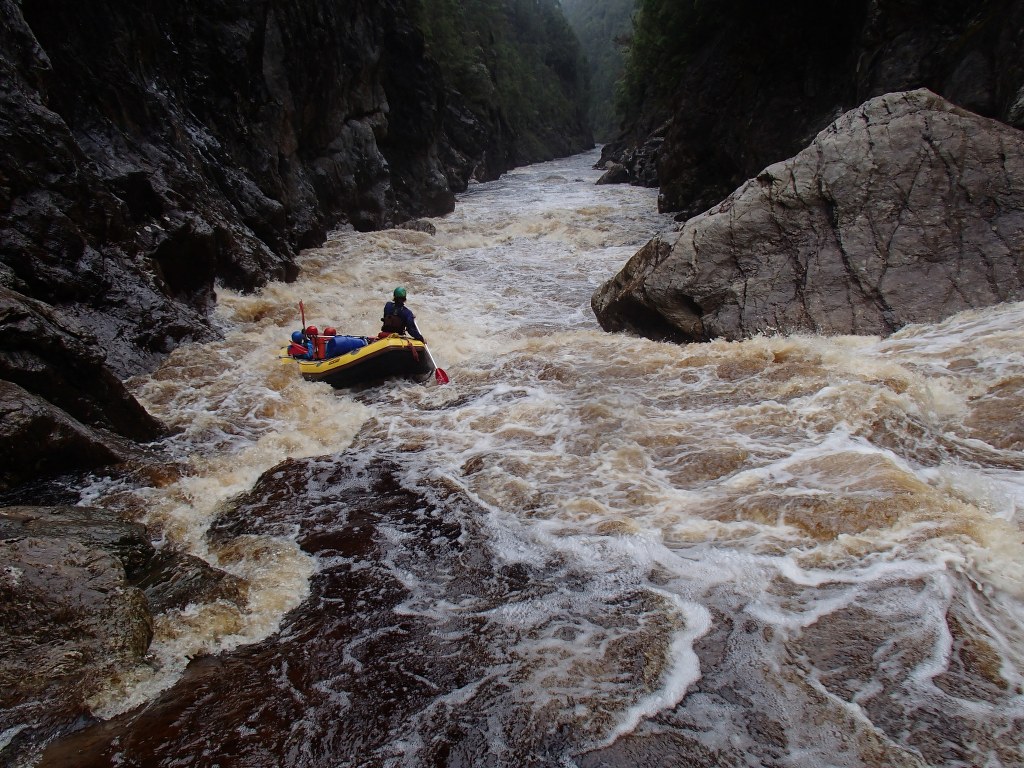 White Water Rafting 'Great Ravine' Water by Nature Tasmania, Franklin