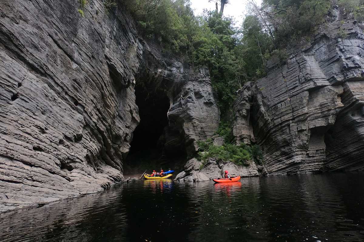 Penghana Cave on the Lower Franklin River